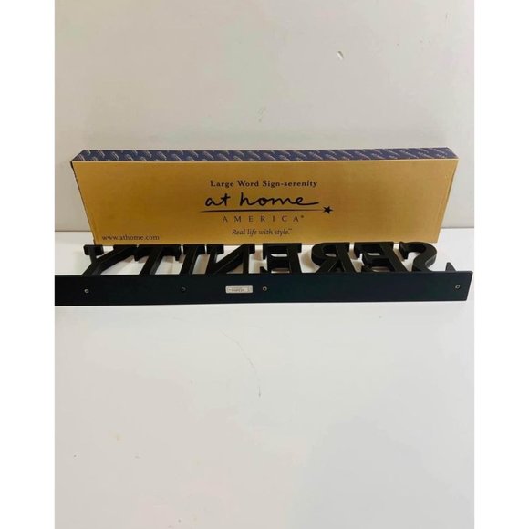 Brand New Serenity Wooden Sign - Picture 7 of 8